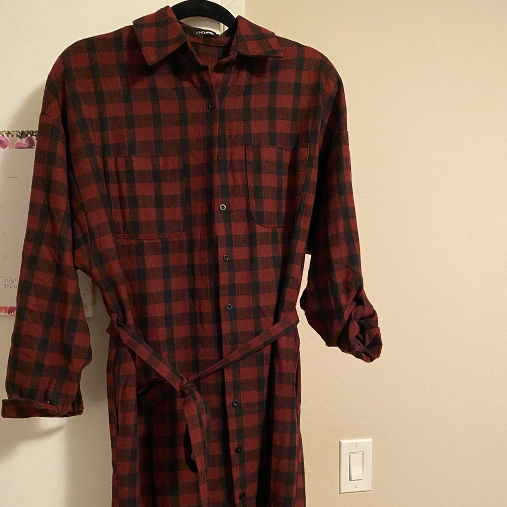 Fashion nova plaid dress